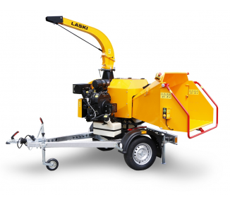 Powerful chipper with petrol engine on braked chassis (26,5 HP) LS 160 PB Powerful chipper with petrol engine on braked chassis (26,5 HP) LS 160 PB